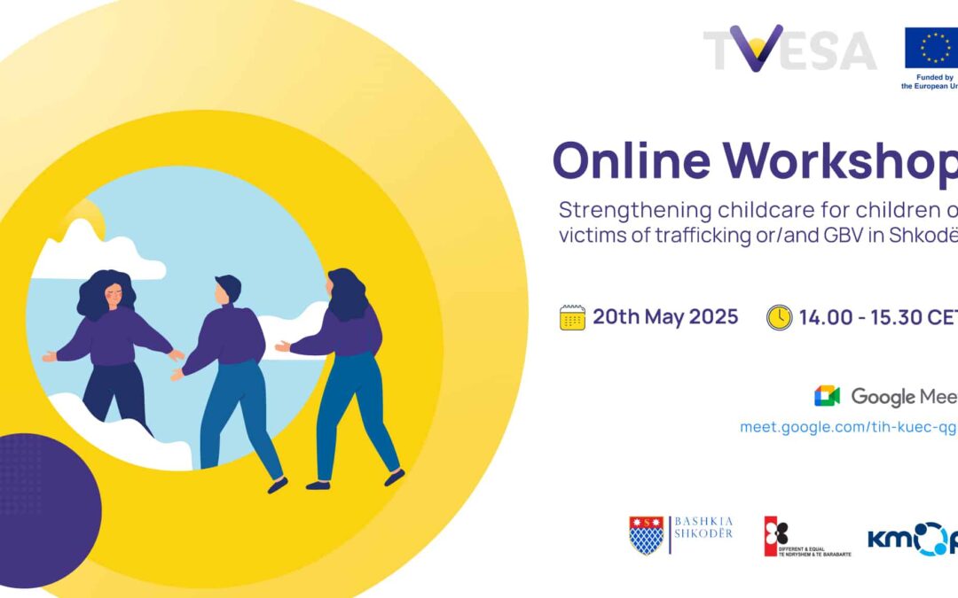 Online workshop on strengthening childcare for children of victims of trafficking or/and GBV in Shkodёr