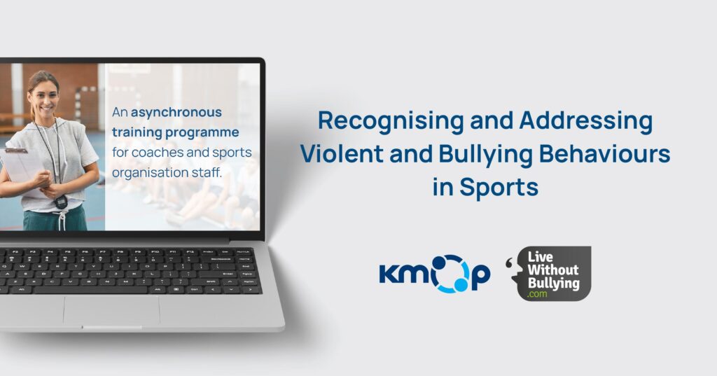 KMOP strengthens bullying prevention in sports with a new online course for coaches and staff