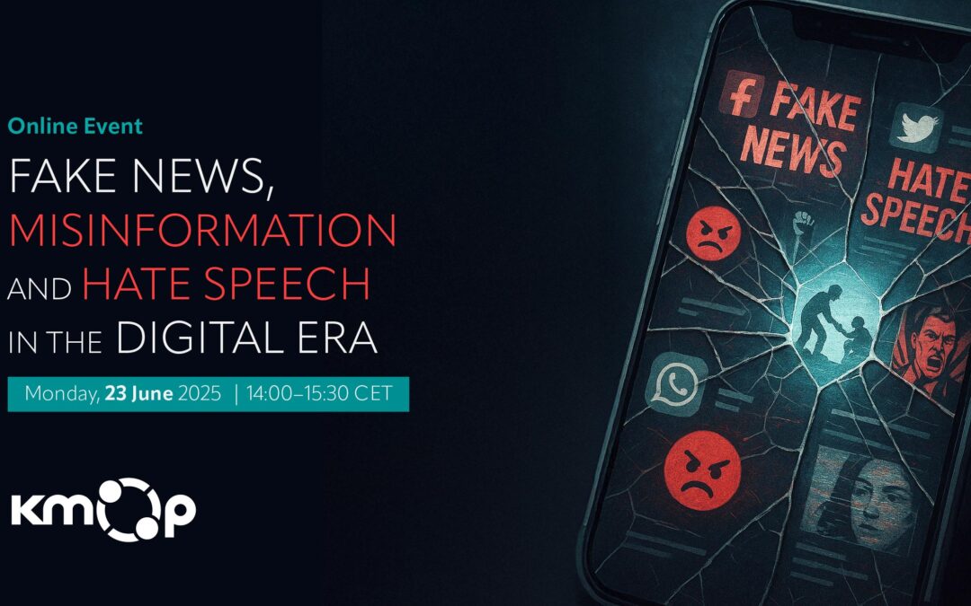 Public discussion on fake News, disinformation and hate speech in the digital era
